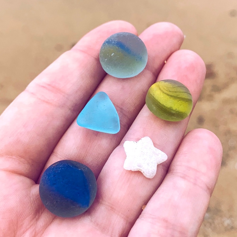 Tropical Love Seaglass Necklace - Picture 8 of 8